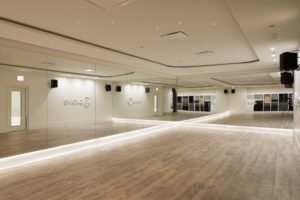 4 Reasons Why You Should Own a Gym Franchise 2 photo of empty studio with mirrors on the wall and wood floors.