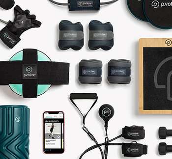 a group of different fitness equipment