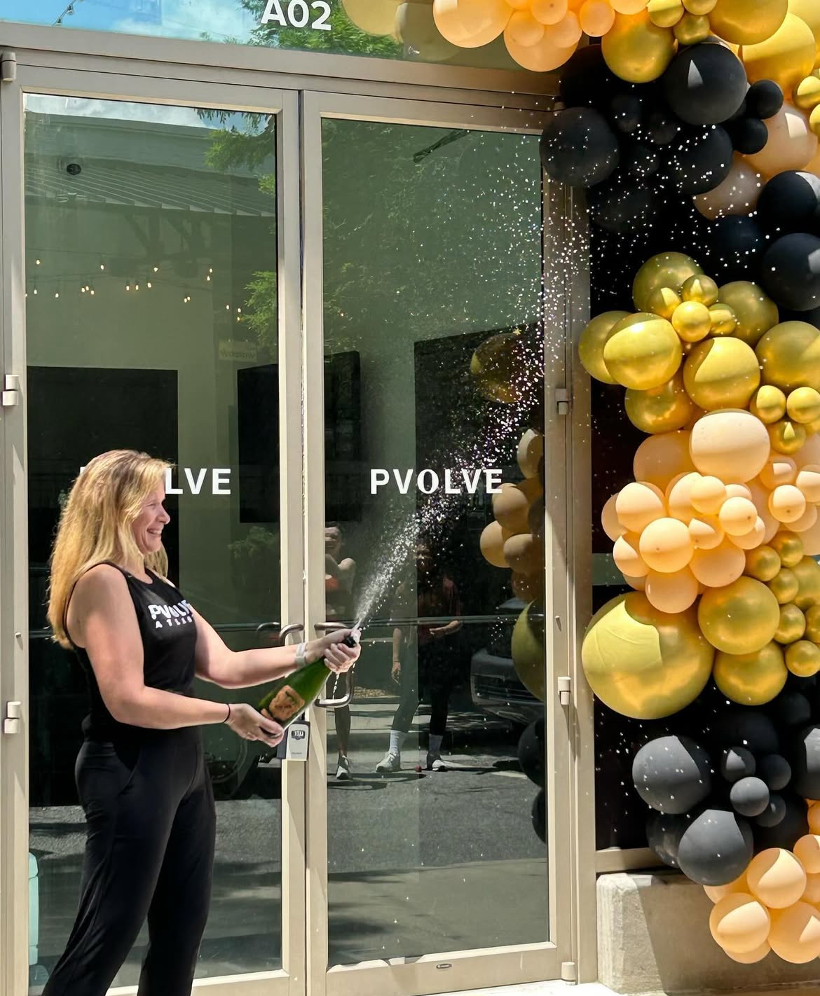 The grand opening of the Atlanta Pvolve location