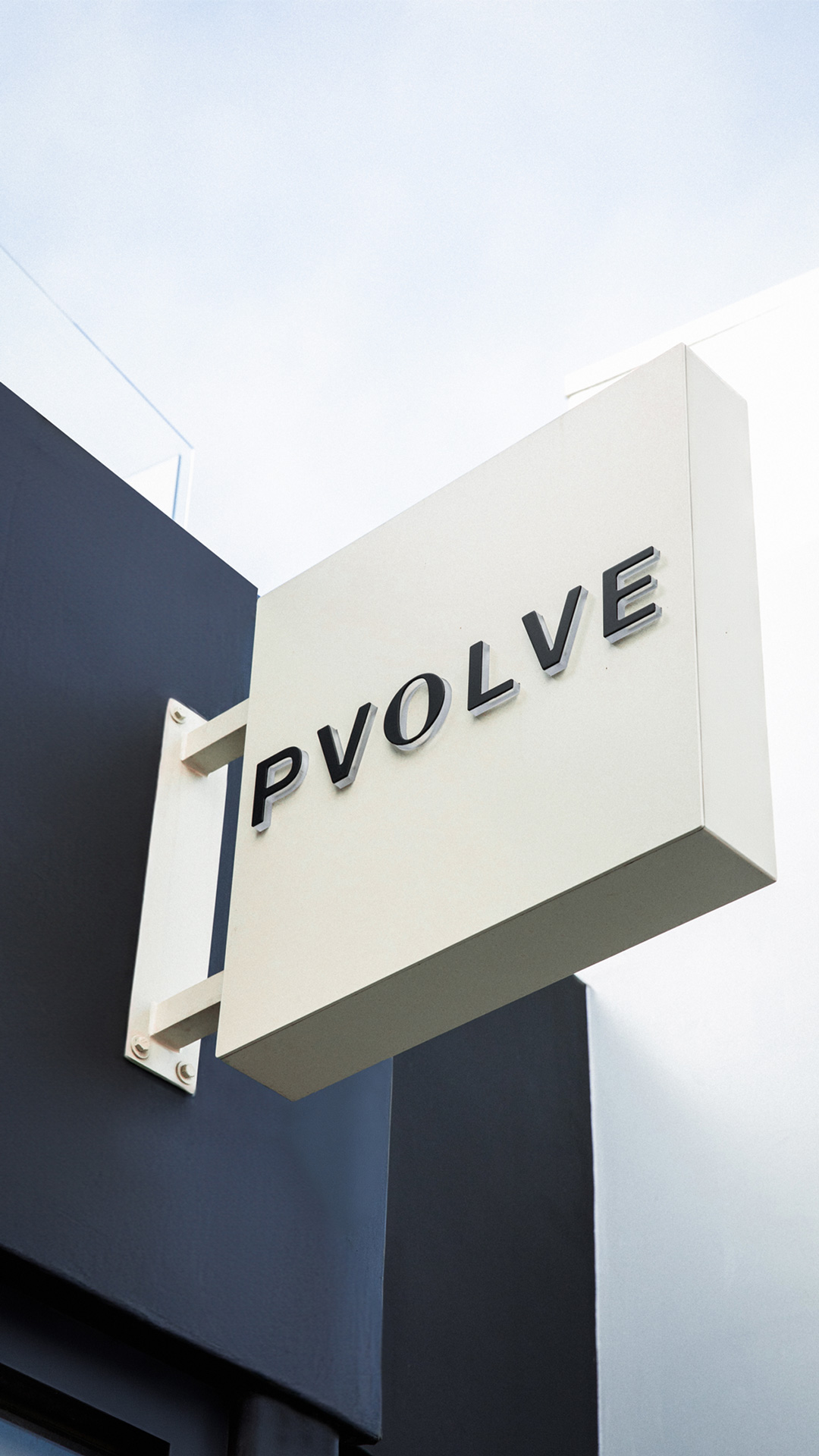 Pvolve exterior signage