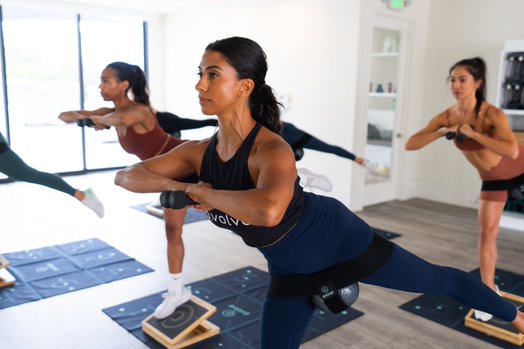 Pvolve workout pose - Q2 Recap